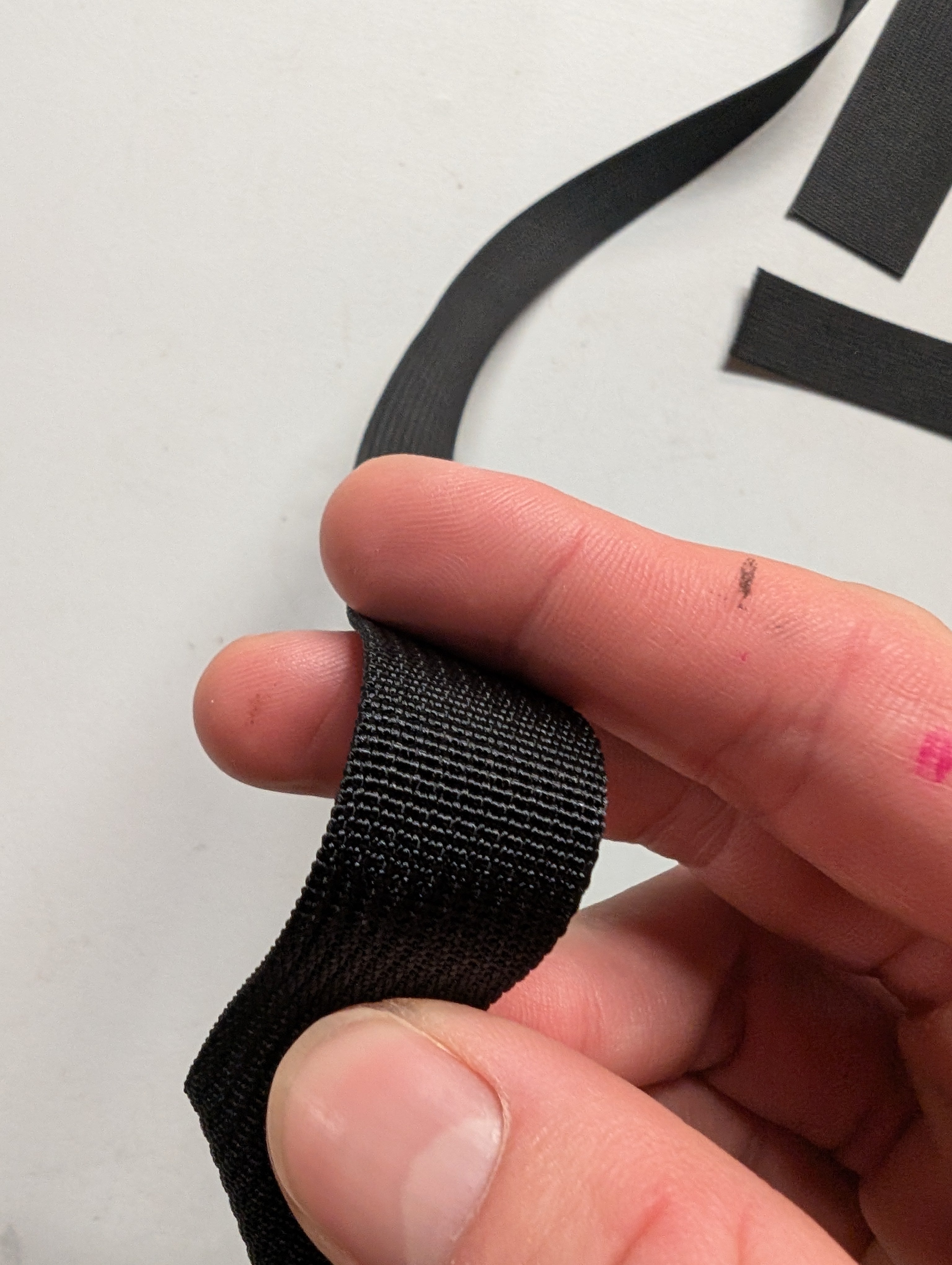 Recycled Nylon Webbing - Per Yard