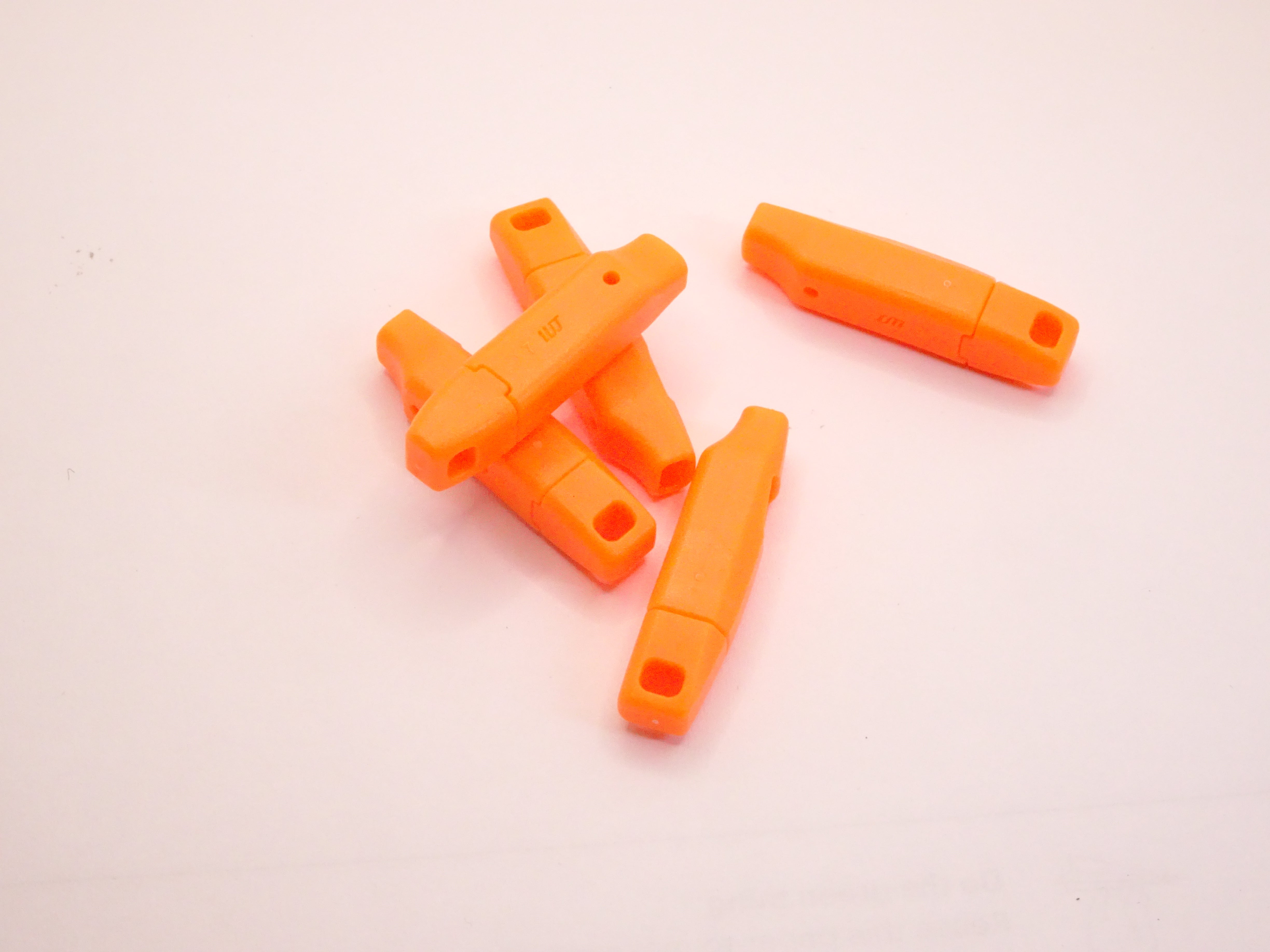 Emergency Whistle - Signal Orange
