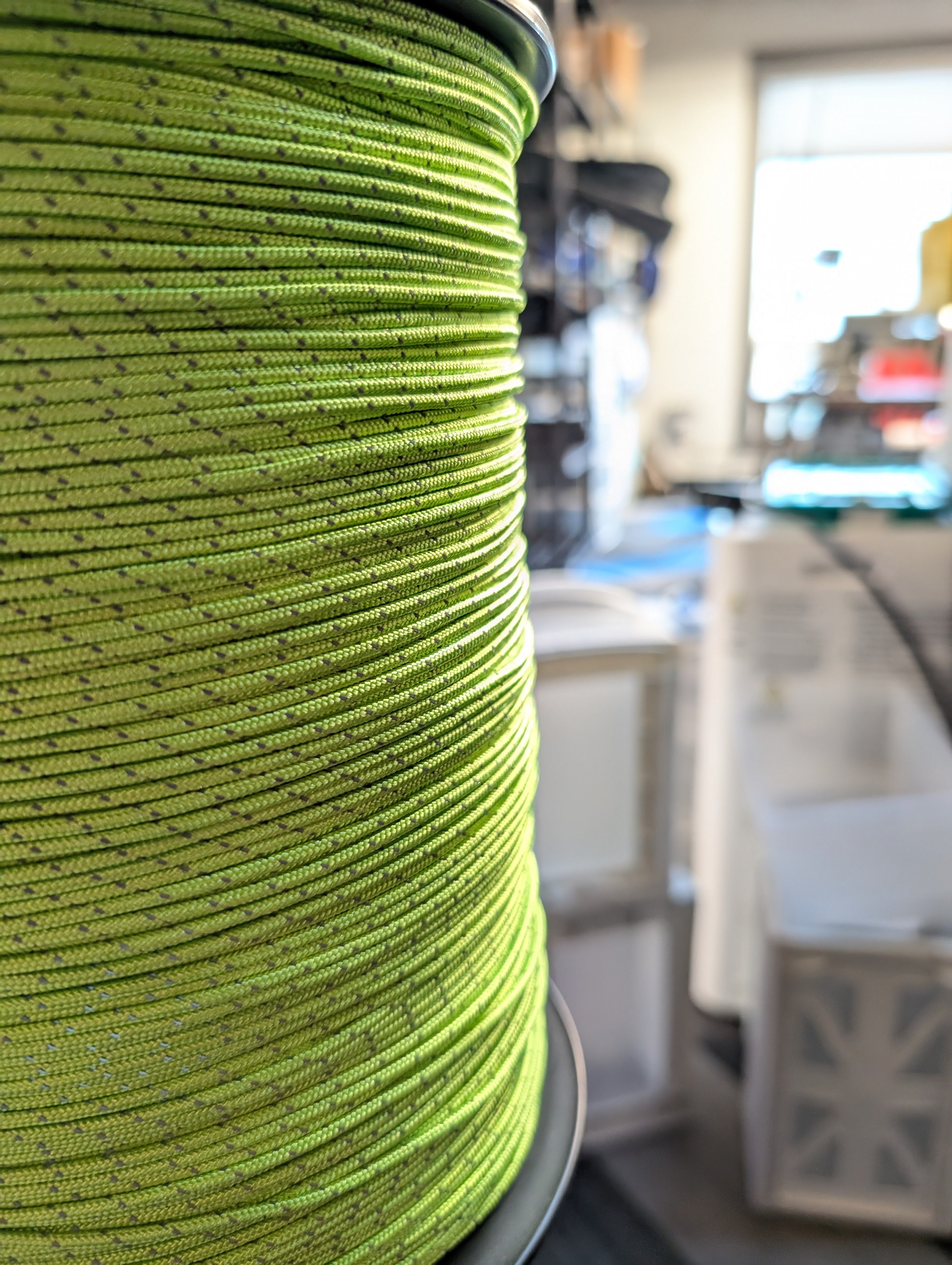 Poly/ UHMWPE Reflective Guyline - Per Yard