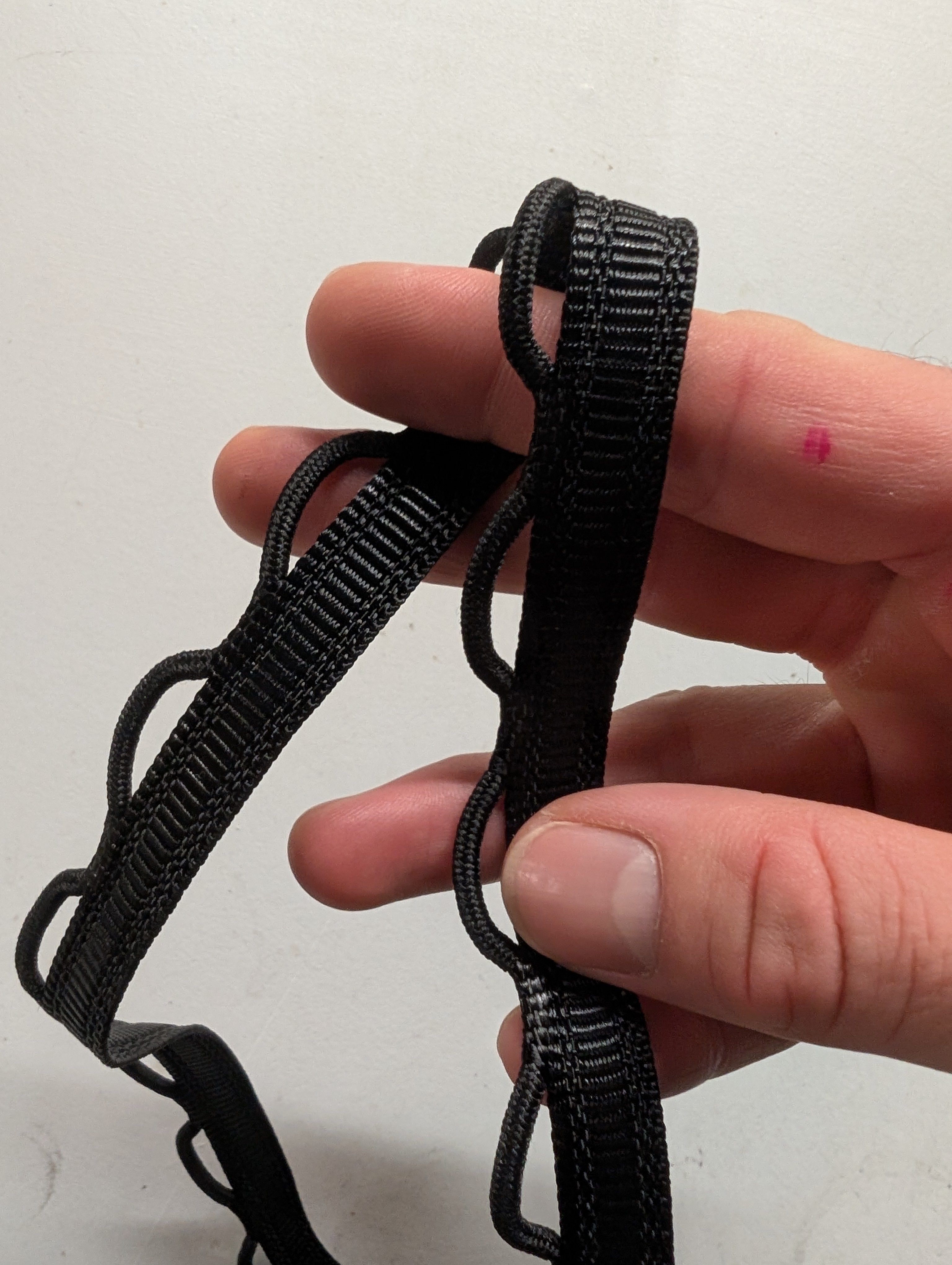Recycled Cord Loop Webbing - Per Yard