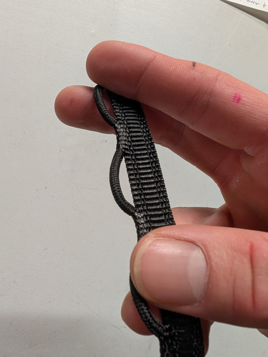 Recycled Cord Loop Webbing - Per Yard