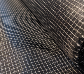 Black 210d UHMWPE Gridstop with Nylon 6.6 is some of the strongest gridstop fabric available on the market! This fabric is a step up from Ripstop By The Roll's 210d HDPE Gridstop, Robic Extreema Gridstop and is similar to Dyneema Gridstop. This fabric is waterproof with a DWR face and PU coating backside. If you want quality ripstop fabric, try this!