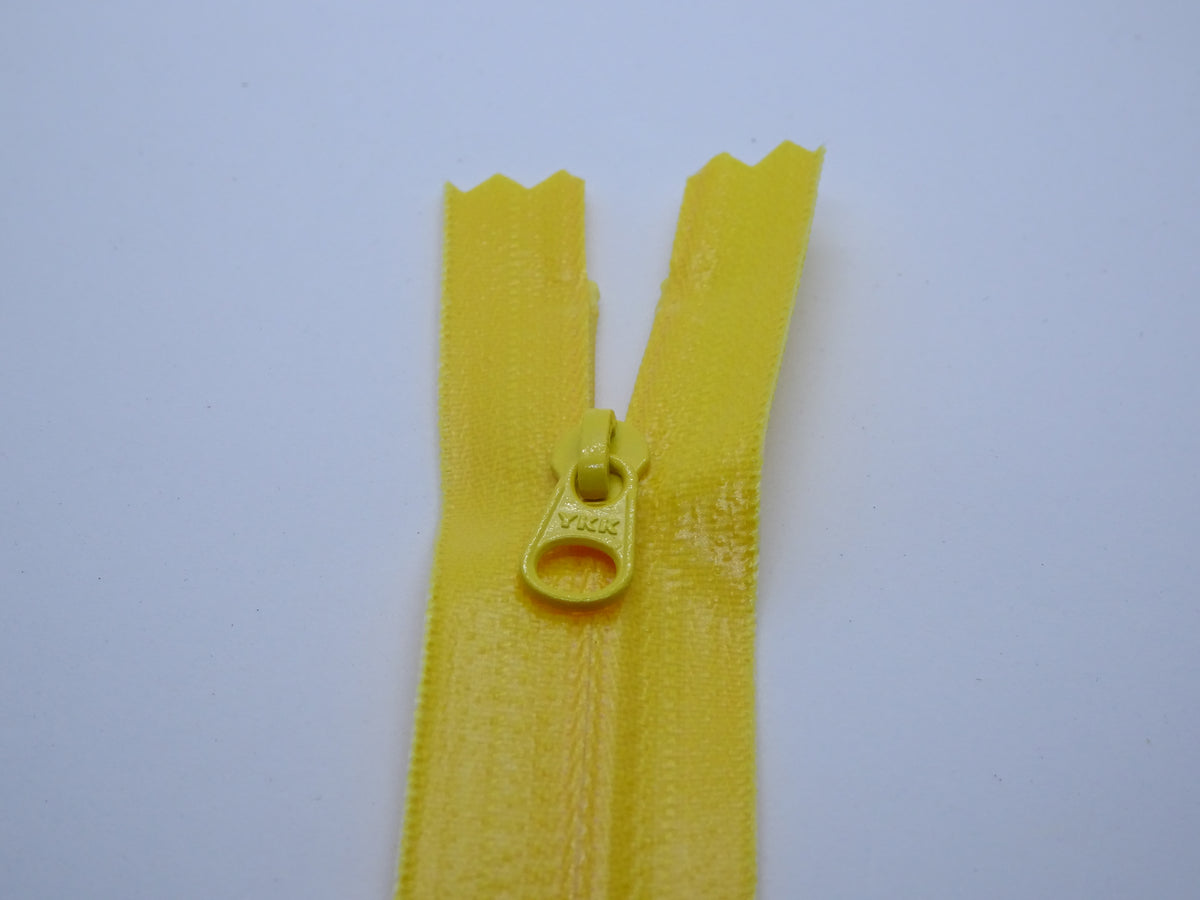 Yellow YKK #3 Aquaguard Water Repellant Zipper