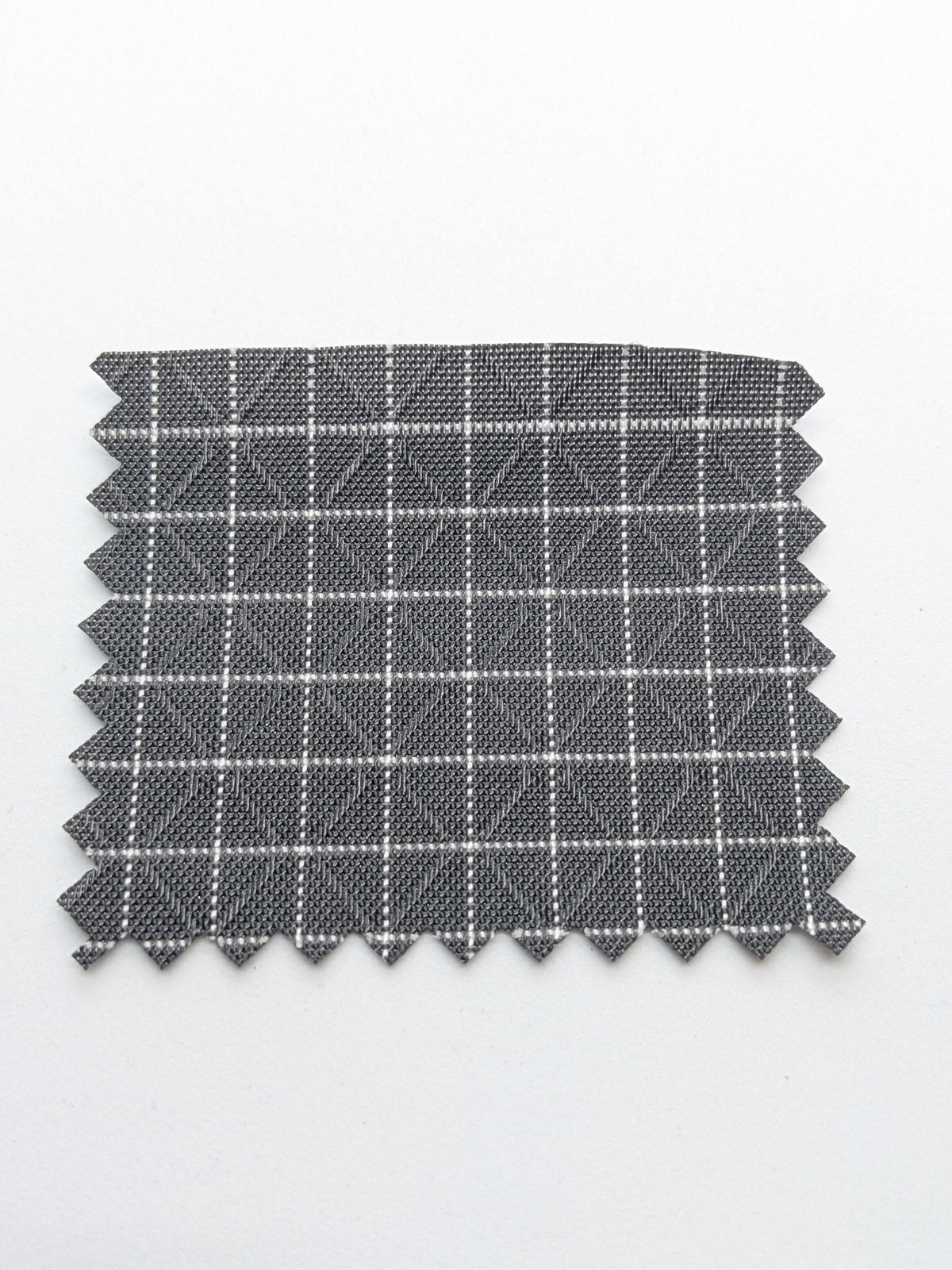 210d Gridstop Fabric - Dark Grey