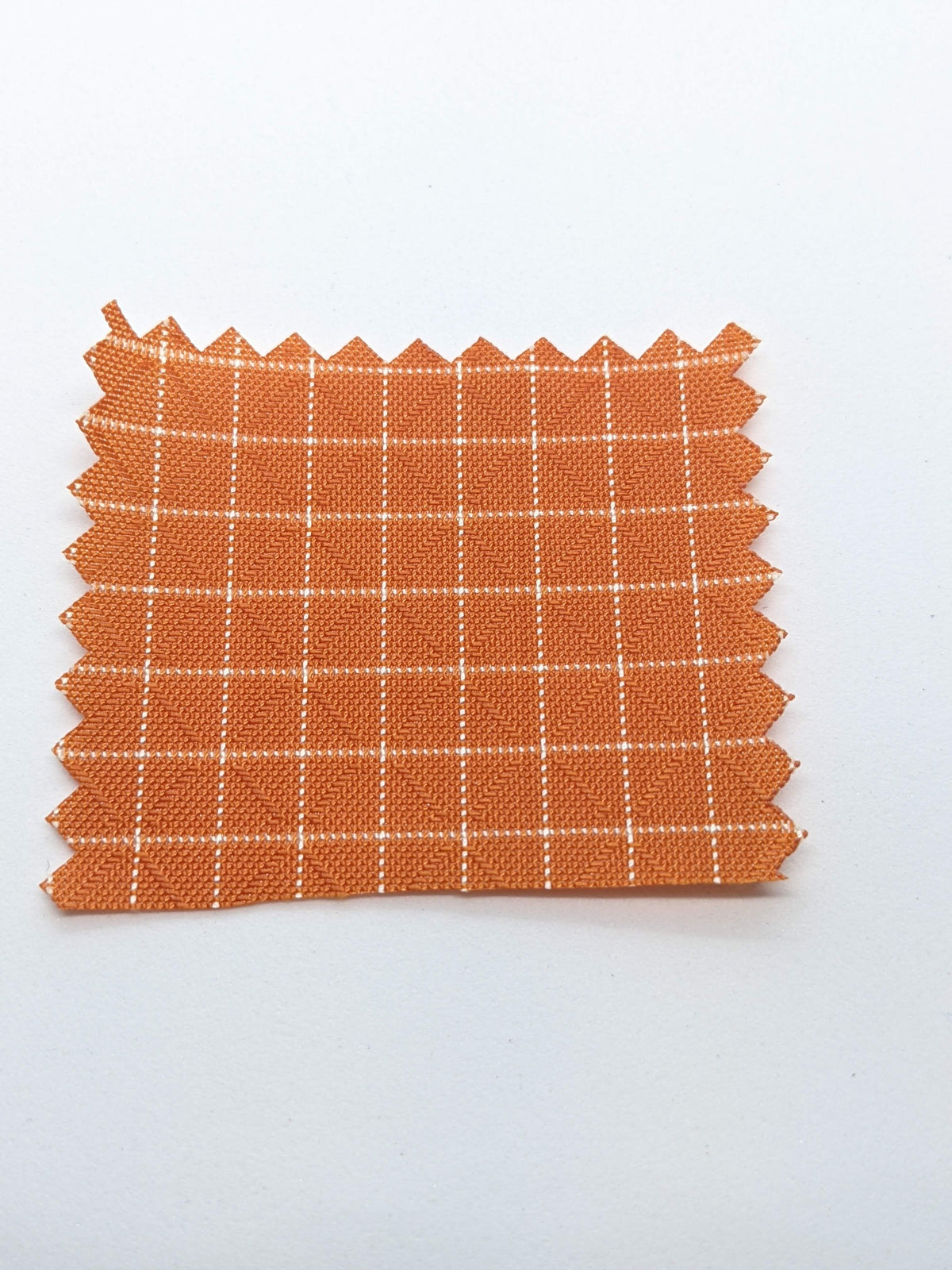 210d Gridstop Fabric - Orange